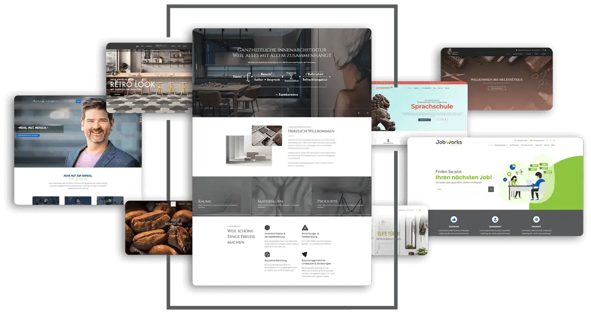webseiten referenzen